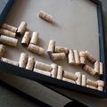 DIY - A wine cork board (recyclez vos bouchons de liège avec style)