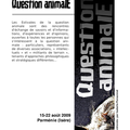 Les estivales 2009 de la question animale