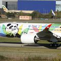 Aéroport: Toulouse-Blagnac(TLS-LFBO): Sichuan Airlines: Airbus A350-941: B- : F-WZFK: MSN:060. SPECIAL LIVERY " PANDA".