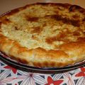 Tarte Façon Gratin Dauphinois sur Lit de Poireaux Fumés