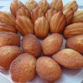 Madeleines au zeste orange