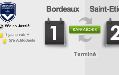 1ère journée : Bordeaux - ASSE
