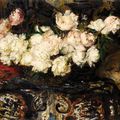 Jacques-Emile Blanche (1861-1942), Nature morte aux pivoines blanches et roses