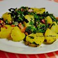 Salade au lard et pissenlit, spécialité ardennaise