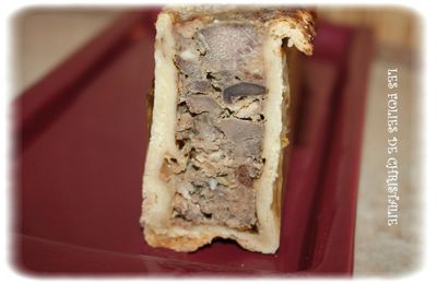 Mini pâté en croûte lièvre morilles