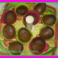 muffins cacao, huile d'olive...
