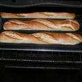 Baguette sur poolish 12 heures