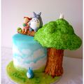 Gâteau d'anniversaire Totoro