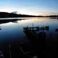 Lever de soleil au lac Danu bratan