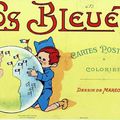 Cartes postales à colorier : Nos Bleuets. Dessins de Maréchaux