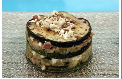 Millefeuille de courgettes
