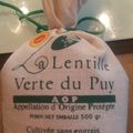 LENTILLES DU PUY AUX CHIPOLATAS 