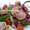 Salade Gourmande ( Foie Gras mi cuit au Thermomix )