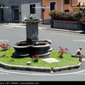 Rond-point à Moya (Espagne)