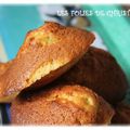 Madeleines à la pâte d'amandes (thermomix ou pas )