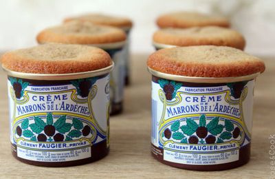 Cupcakes à la crème de marrons {recette]