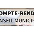 COMPTE RENDU DU CONSEIL MUNICIPAL DU 18 OCTOBRE 2021