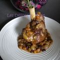 Souris d’agneau à la Grisette et aux raisins