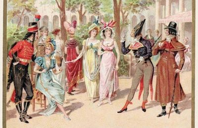 La mode sous le Directoire : les Incroyables et les Merveilleuses