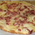 J'ai redécouvert la tarte flambée à l'alsacienne