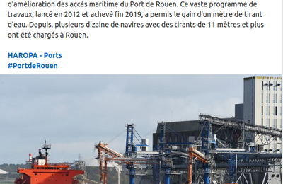 Rappel de l'évidence: les grands ports maritimes normands ne sont pas concurrents mais complémentaires!