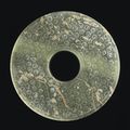 Disque Bi, Chine. Période des Royaumes Combattants-Dynastie des Han occidentaux, 3°-2° siècles BCE