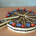 Gateau en carton ondulé