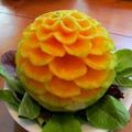 Fleur de melon, pastèque, navets ........