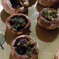 escargots en nids de champignons