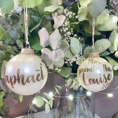 Boule de Noël personnalisée : A chacun sa boule ★