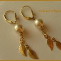 Boucles d'oreille Or 14 carats - 277