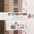 Kit Flower power - Freebie