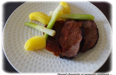 JOUE DE BOEUF BRAISEE AU VIN ROUGE