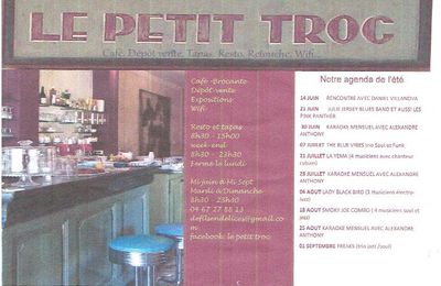 UN AGENDA D'ANIMATIONS POUR LE " PETIT TROC "