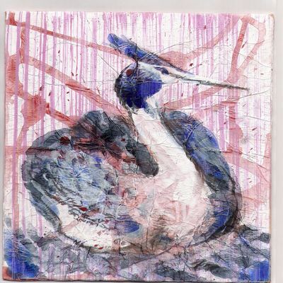 Isaure: peintures acryliques