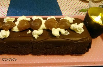 FONDANT A LA CREME DE MARRONS /CHOCOLAT ET WHISKY