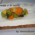 Bavarois à la vanille