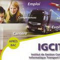 L'IGCIT - Institut de Gestion Comptable et Informatique Transport et logistique