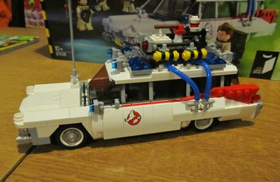 la voiture ghostbusters en lego