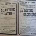 SOIREE CINEMA ... en 1930 à l' ODEON et au CYRANO