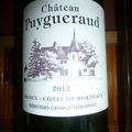 Francs-Côtes de Bordeaux : Puygueraud 2012 et Castillon-Côtes de Bordeaux : Clos Puy Arnaud 2009