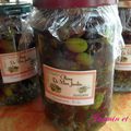 Olives vertes et noires