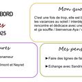 Carnet de bord du 22 au 28 janvier 2025