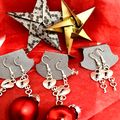 Boucles d'oreilles et écrins - Cadeaux de Noël