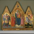 Giovanni dal Ponte (Giovanni di Marco), Virgin and Child Enthroned between Saints Lawrence and Stephen, c. 1425/26