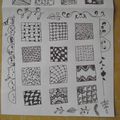 Doodles, zentangles et autres dessins