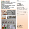 Samedi 23/03/19 : Journée conviviale