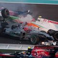 Jour de sacre pour Vettel, cauchemar pour Alonso