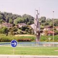 Rond-point à Amphion les Bains