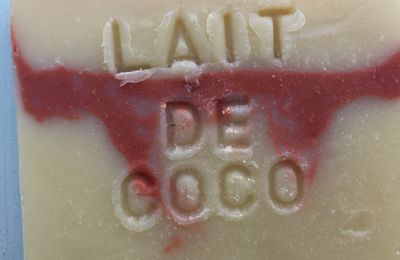 Savon au lait de coco 